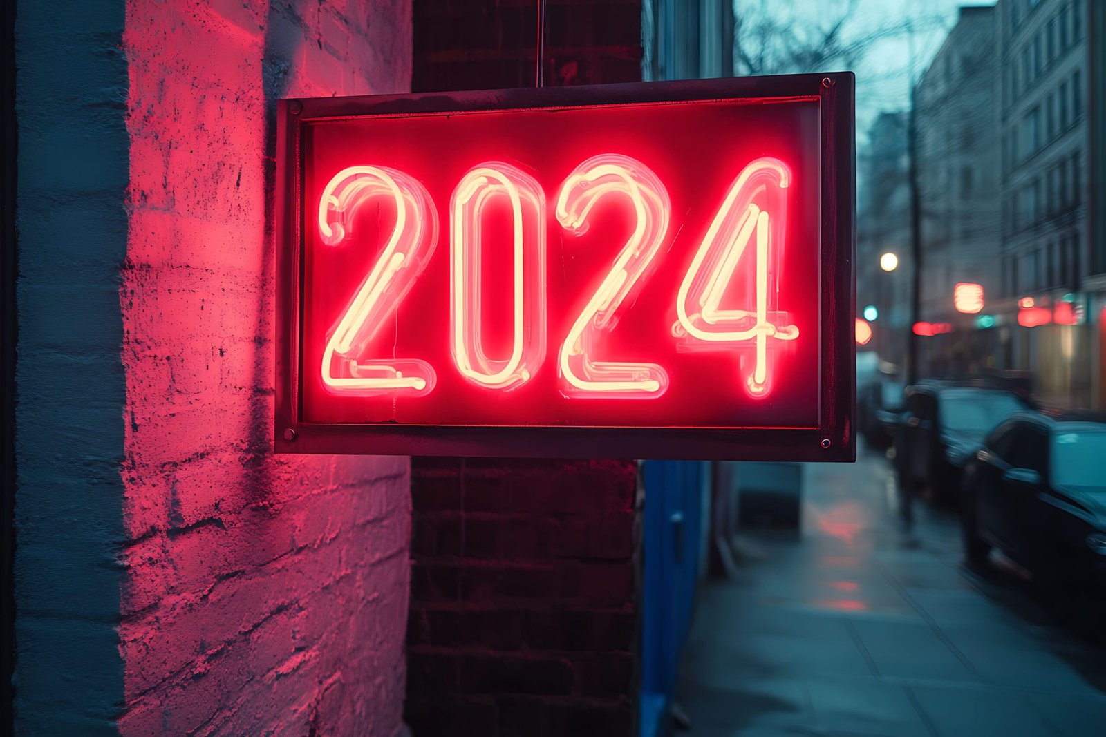 bright neon sign displaying year 2024 scaled Home